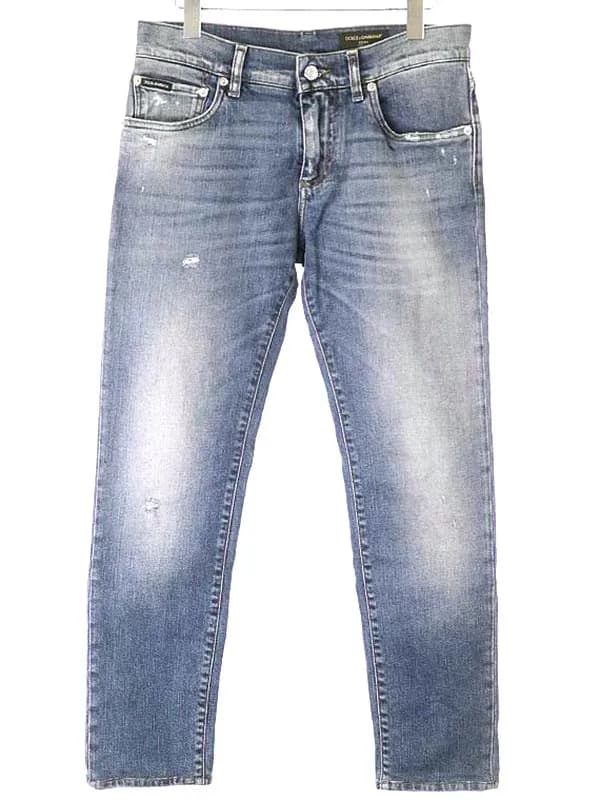 DOLCE&GABBANA ドルチェ&ガッバーナ SKINNY STRETCH JEANS ストレッチスキニーデニムパンツ