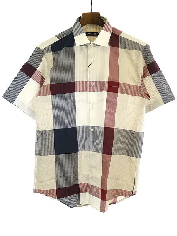 BLACK LABEL CRESTBRIDGE ブラックレーベルクレストブリッジ 20SS チェックハーフスリーブシャツ