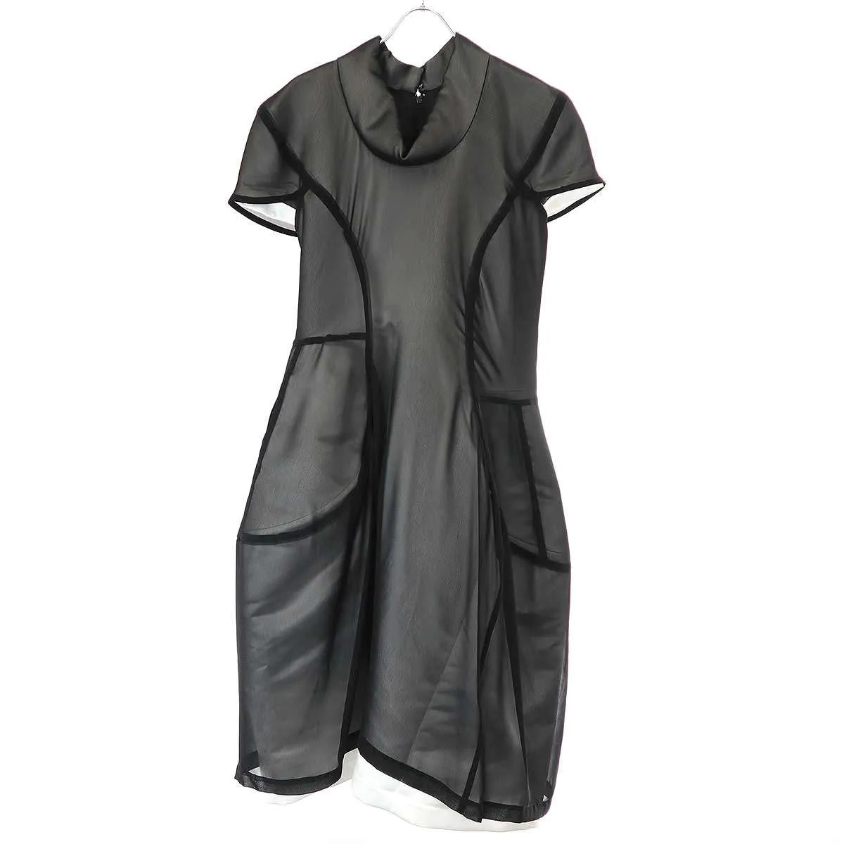 COMME des GARCONS コムデギャルソン 23AW シアーライン バルーンワンピース