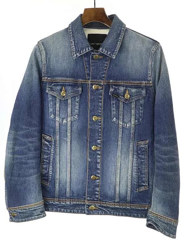 1piu1uguale3 ウノピゥウノウグァーレトレ PROGRESSIVE DENIM(USED) 3RD ユーズド加工デニムジャケット