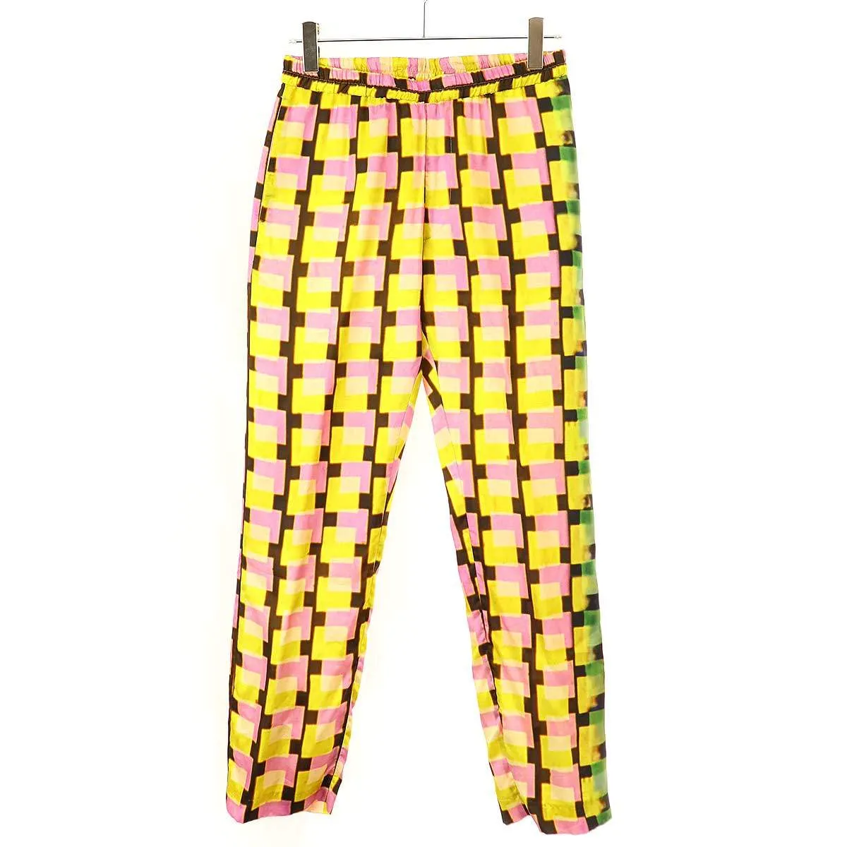 DRIES VAN NOTEN ドリスヴァンノッテン 21SS Len Lye Penny レーヨンイージーパンツ