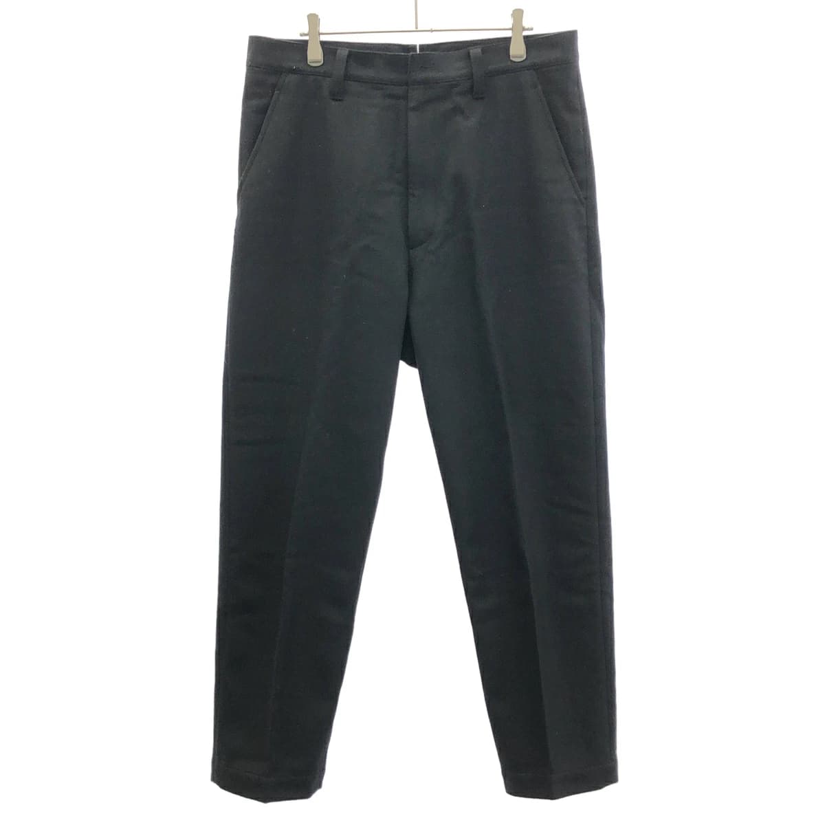 JUNYA WATANABE ジュンヤワタナベマン 25AW ウールフラノ テーパードスラックスパンツ WP-P017