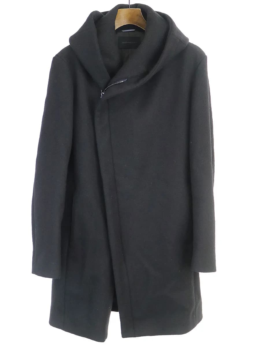 junhashimoto ジュンハシモト 17AW ラップフーデットコート
