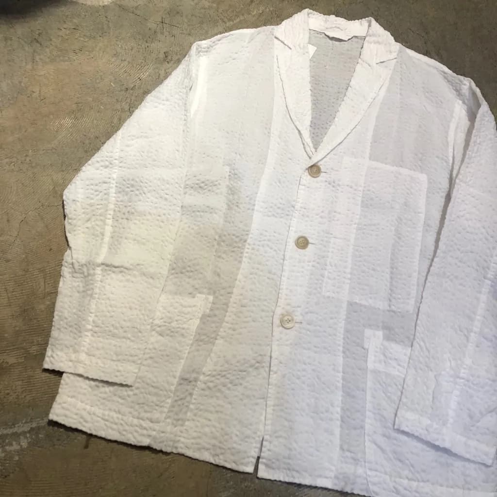 ISSEY MIYAKE ISSEY MIYAKE MEN 18SS シアサッカージャケット