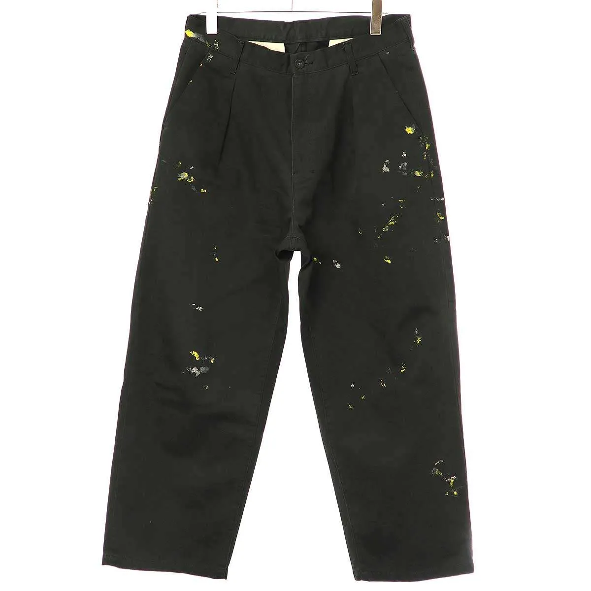 ANCELLM アンセルム 23AW PAINT CHINO TROUSERS ペイントチノトラウザーズパンツ