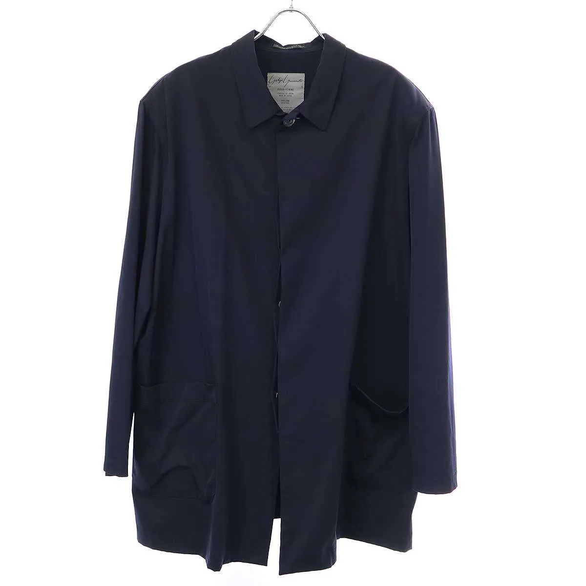 Yohji Yamamoto ヨウジヤマモト プールオム 1980's ウールロングジャケット