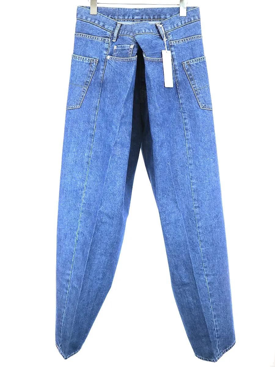 NEON SIGN ネオンサイン CHICANO DENIM SLACKS デニムスラックスパンツ