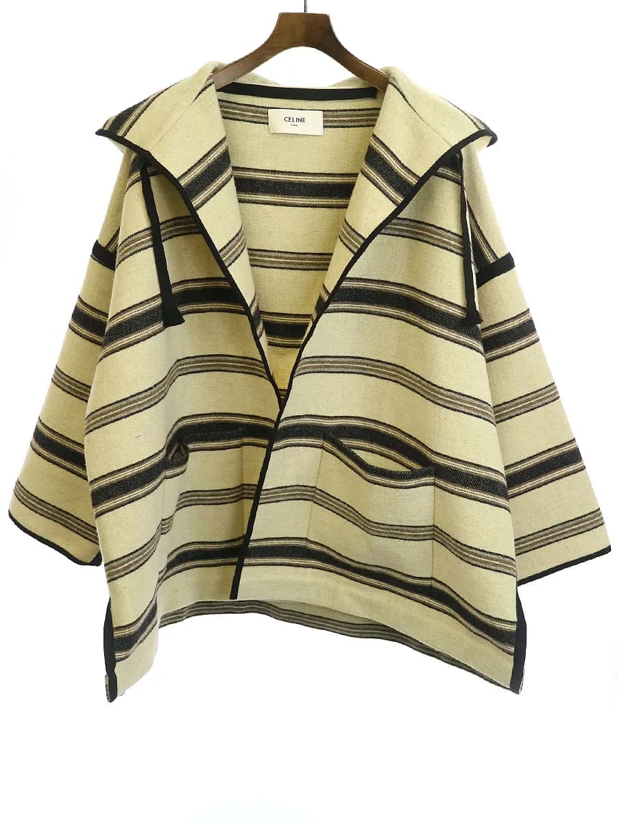 CELINE セリーヌ 21SS Burnous Cardigan バーヌースカーディガン