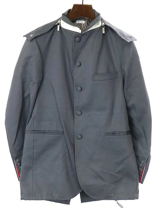 THOM BROWNE トム ブラウン 14SS ウールジップアップフーデッドジャケット