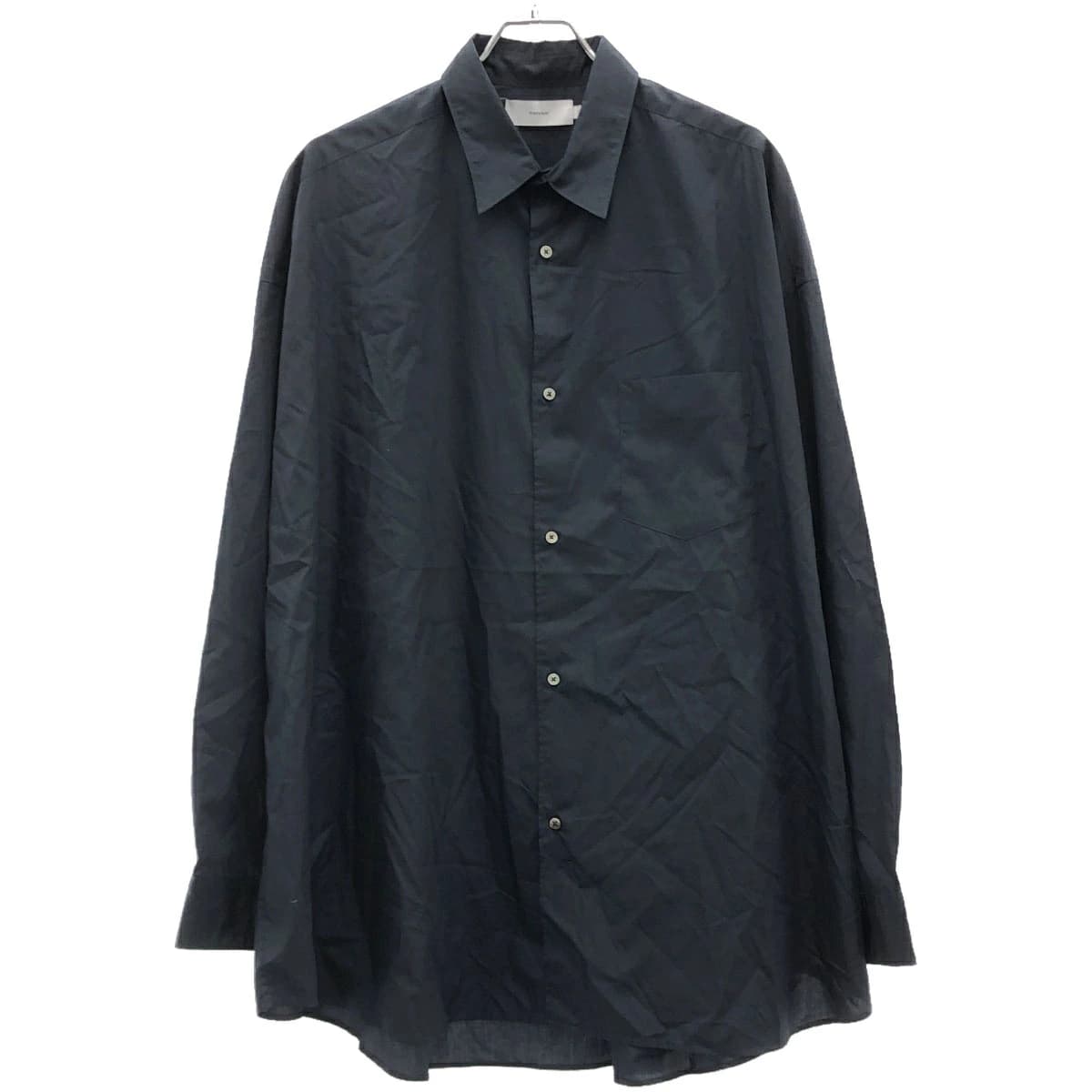 Graphpaper グラフペーパー 24AW Broad L/S Oversized Regular Collar Shirt オーバーサイズブロードシャツ