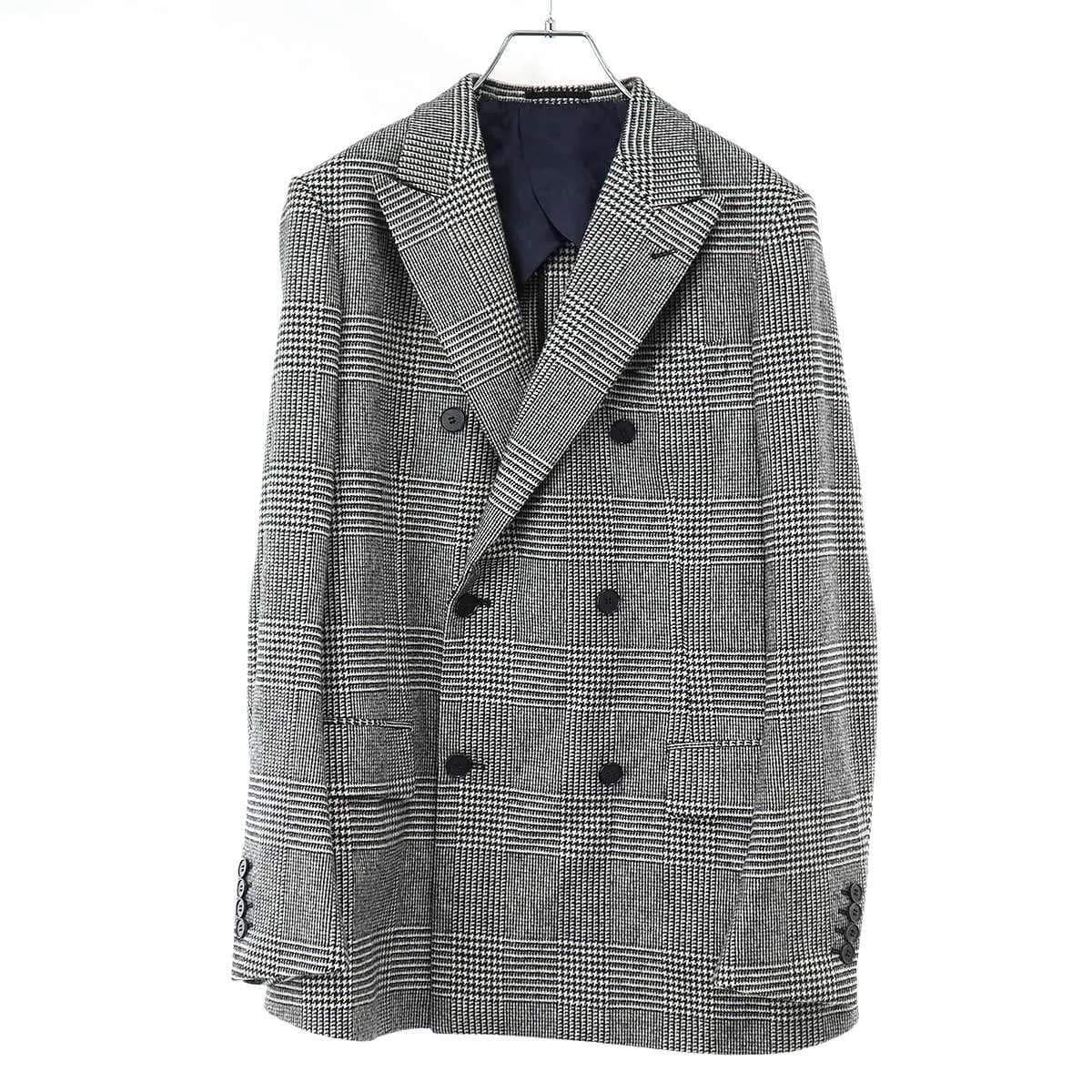 BLAMINK ブラミンク 24AW ウールチェックダブルジャケット 7922-230-0129