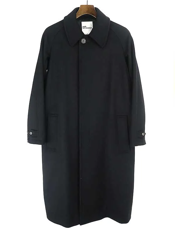 noir kei ninomiya ノワール ケイ ニノミヤ 18AW カシミヤ混ウールステンカラーコート
