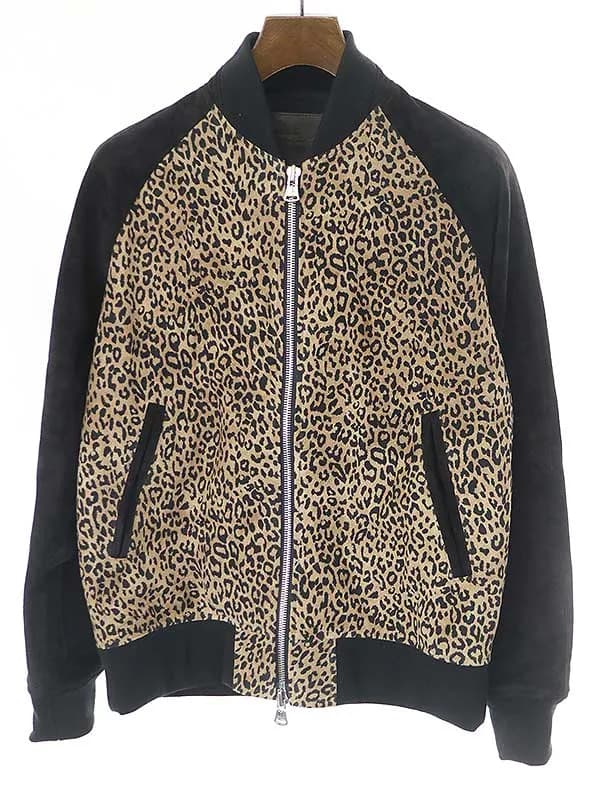 ISAMU KATAYAMA BACKLASH イサムカタヤマ バックラッシュ 23SS KILLERS PIG SUEDE LEOPARD BLOUSON ピッグスエード レオパードブルゾン