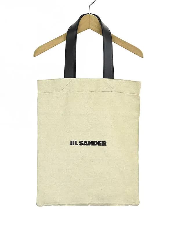JIL SANDER ジルサンダー Flat shopper キャンバストートバッグ