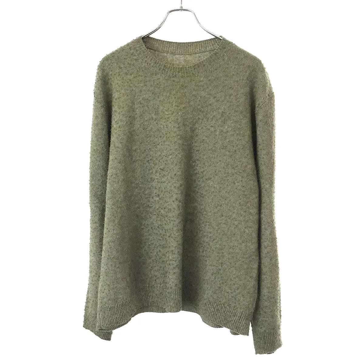 Maison Margiela メゾン マルジェラ 25SS シェットランドウールコットン ピリングニットセーター S50HL0033 M13108