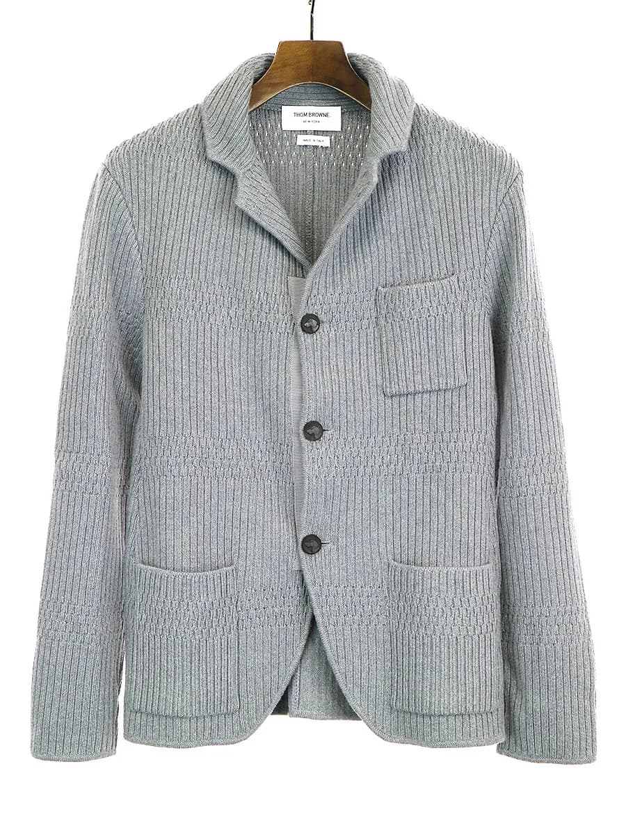THOM BROWNE トムブラウン 17SS ドッグボタンニットジャケット