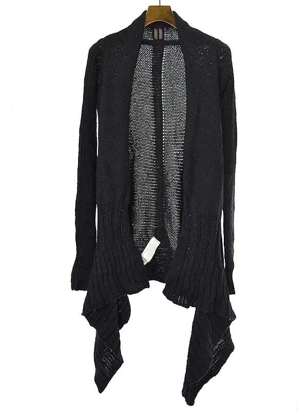 Rick Owens リックオウエンス 13AW アルパカシルク ドレープカーディガン