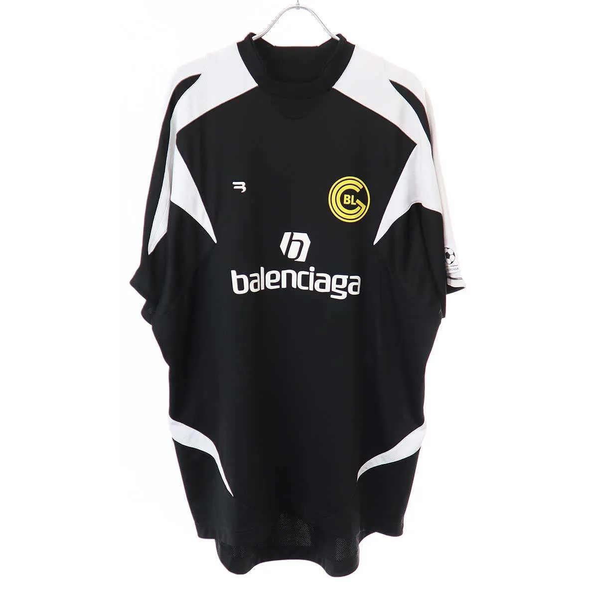 BALENCIAGA バレンシアガ 20AW Soccer Tee オーバーサイズサッカーTシャツ 641665 TJV05