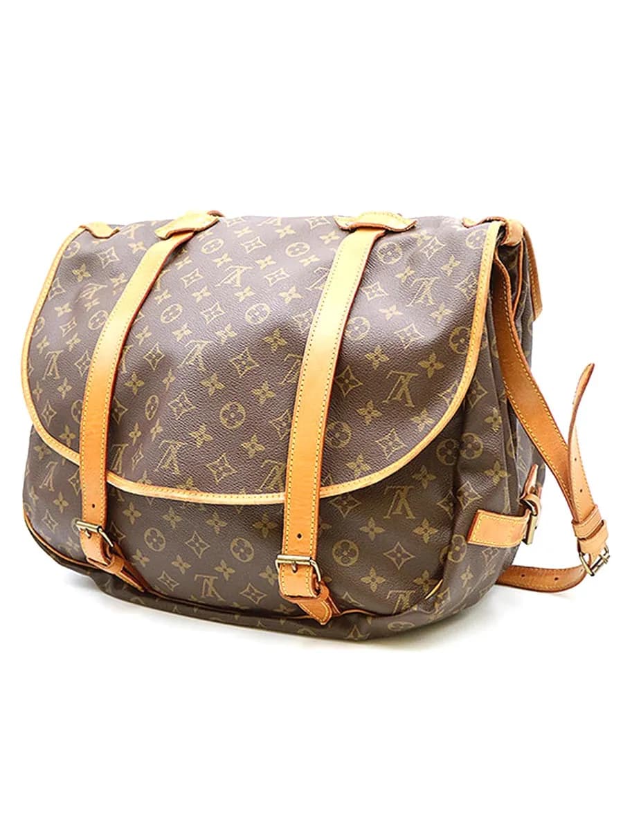 LOUIS VUITTON LOUIS VUITTON 1989年 M42252 ソミュール43 モノグラムメッセンジャーバッグ