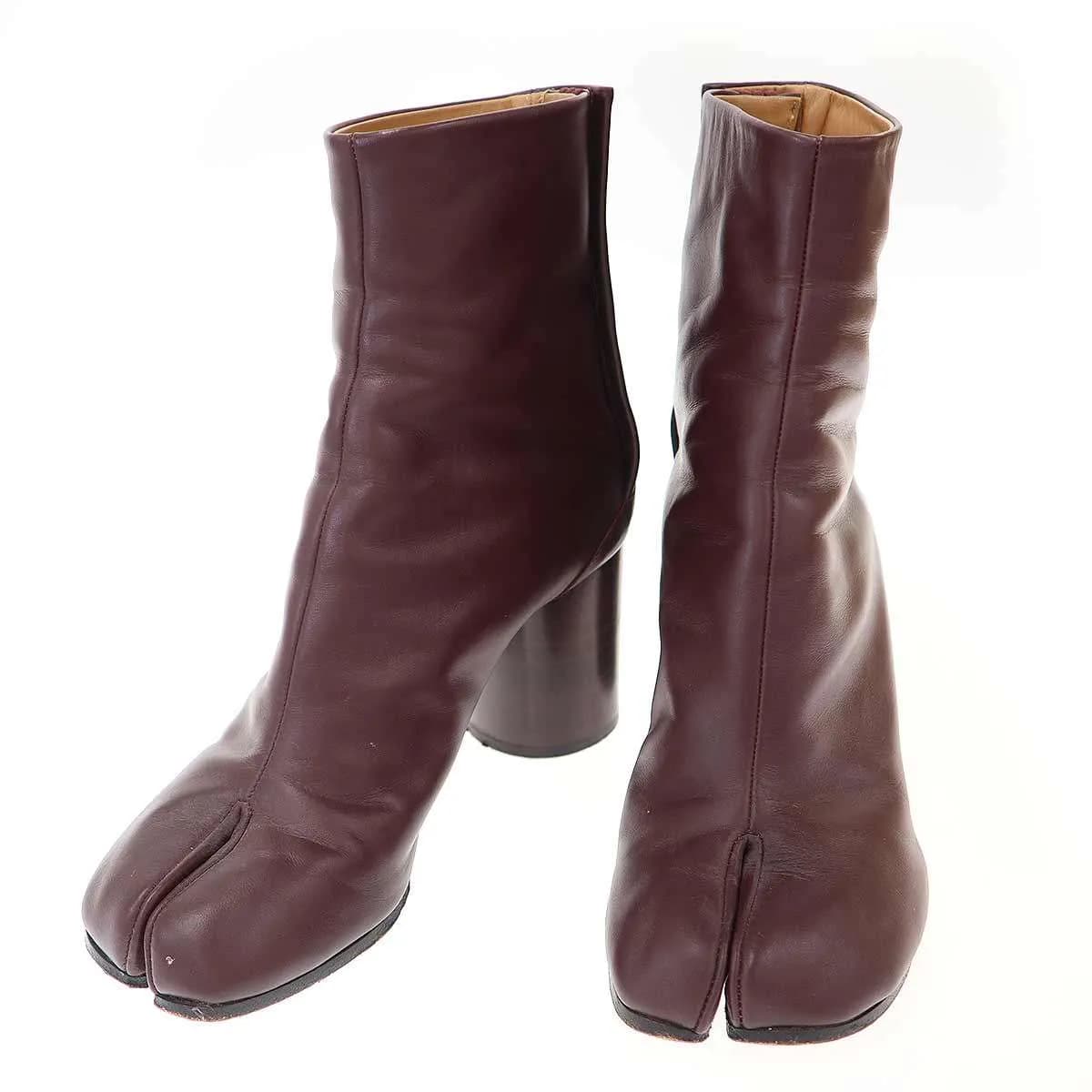 Maison Margiela メゾン マルジェラ TABI 80mm 足袋 レザーヒールブーツ