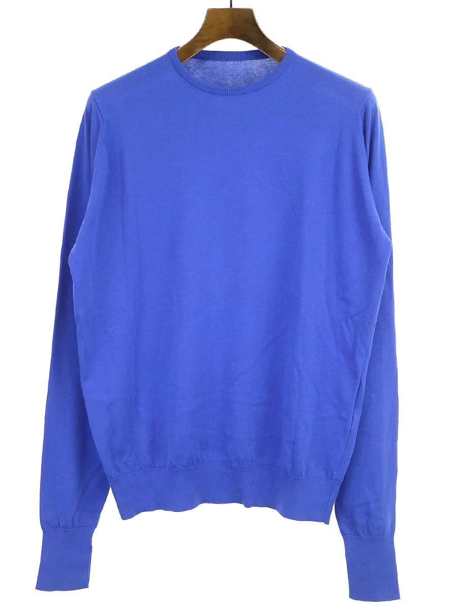 UNIFORM EXPERIMENT ユニフォームエクスペリメント 17SS TURN BACK CUFF CREW NECK KNIT クルーネックニットセーター