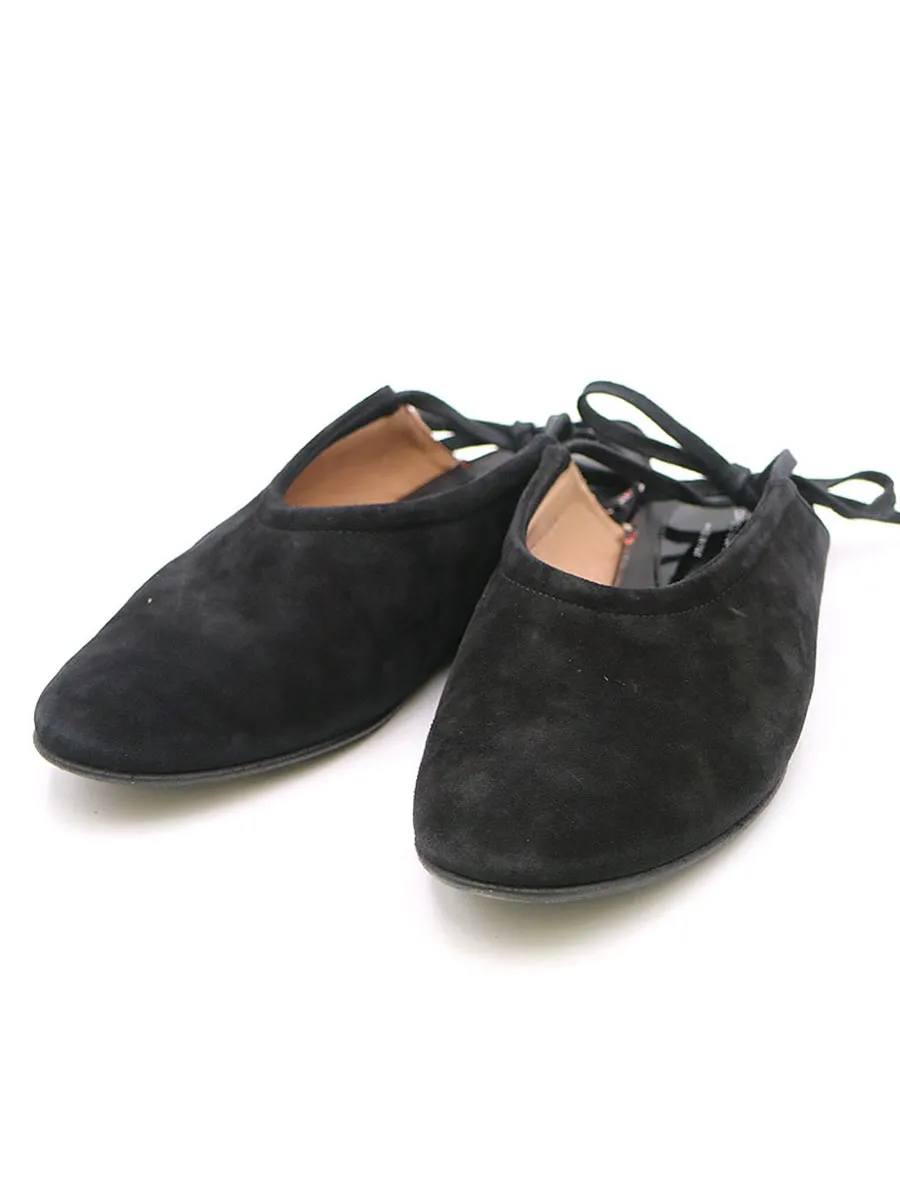 DRIES VAN NOTEN ドリスヴァンノッテン スエードフラットシューズ