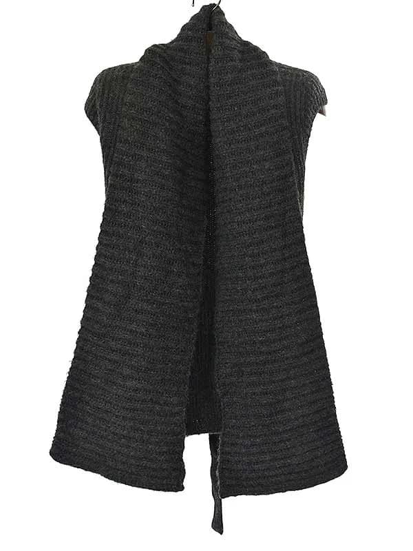 Maison Margiela Maison Martin Margiela 1 メゾン マルタン マルジェラ 1 10AW ストールドッキングノースリーブアルパカニットセーター