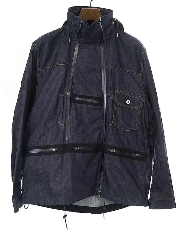 sacai サカイ 22SS Denim Blouson マルチジップデニムブルゾン
