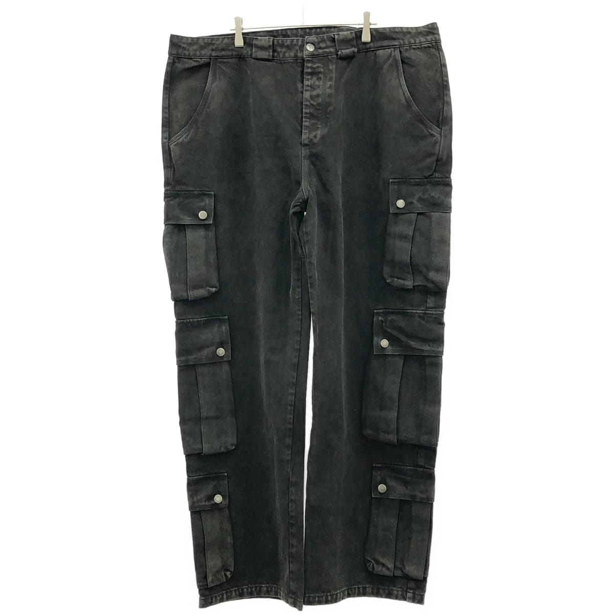 WILLY CHAVARRIA ウィリーチャバリア 22AW CARGO DENIM PANTS マルチポケットカーゴデニムパンツ