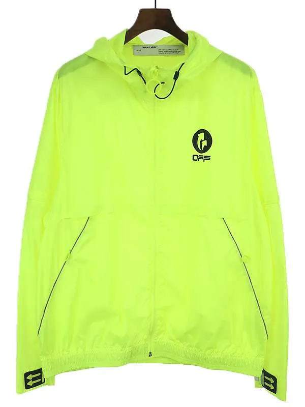 OFF-WHITE オフホワイト ナイロンウィンドブレーカー