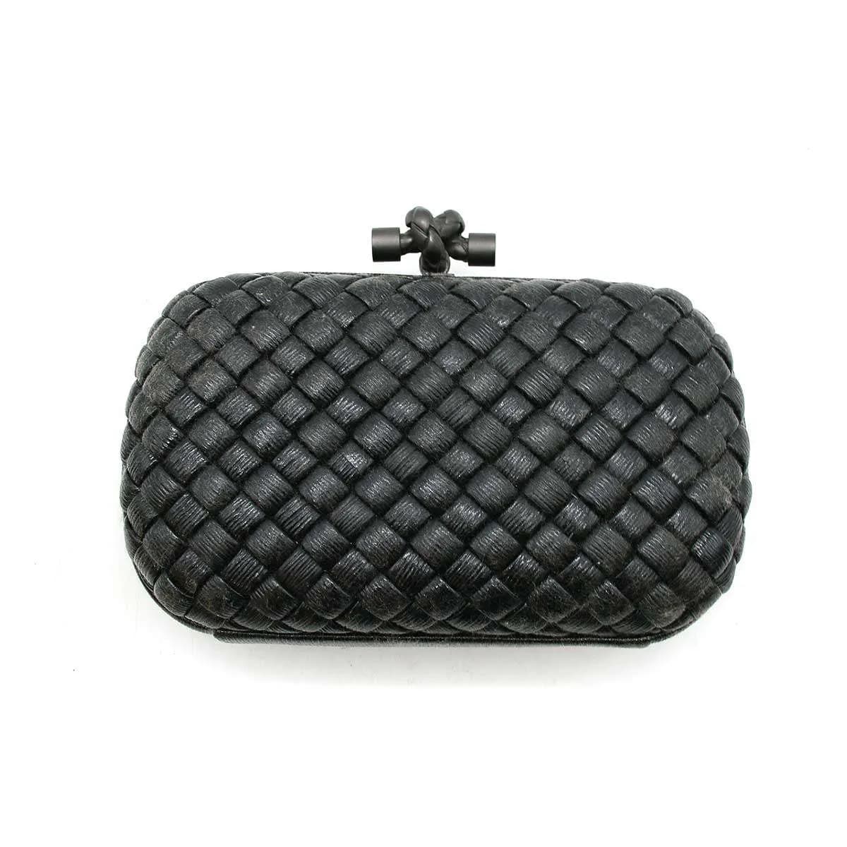 BOTTEGA VENETA ボッテガヴェネタ KNOT イントレチャートミニクラッチバッグ