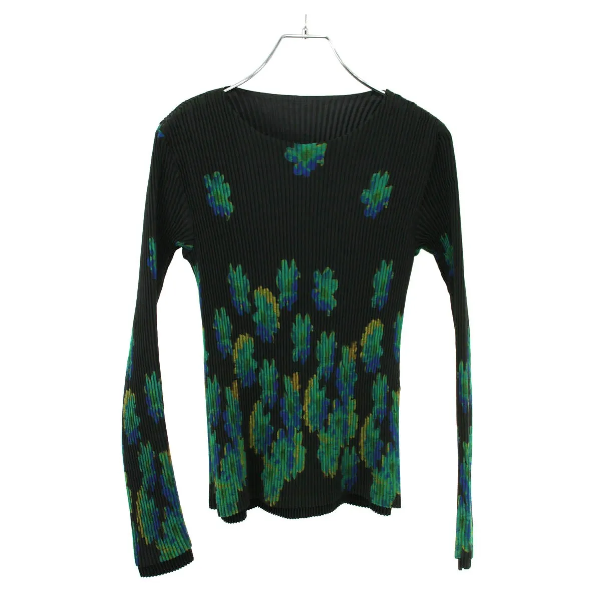 ISSEY MIYAKE イッセイミヤケ 2000AW フラワープリント プリーツカットソー IM03FJ969