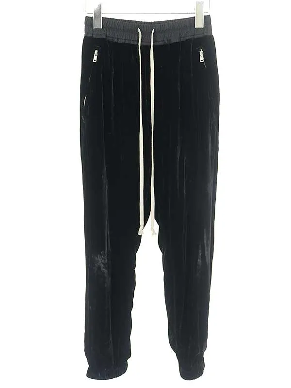 Rick Owens リックオウエンス 19AW ベルベットトラックイージーパンツ