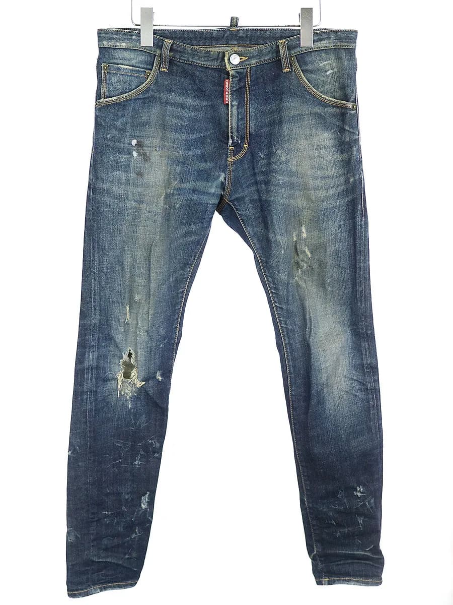 DSQUARED2 ディースクエアード 11SS ダメージ加工デニムパンツ