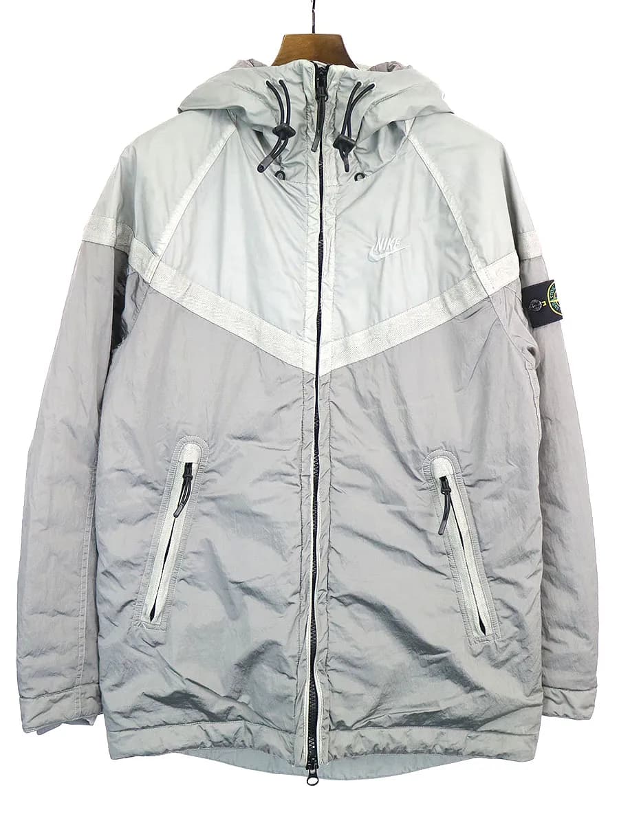 STONE ISLAND ストーンアイランド×ナイキ ナイロンメタル中綿ブルゾン