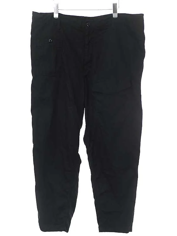 Yohji Yamamoto ブラックスキャンダルヨウジヤマモト 23SS オックスフォードノータックポケットパンツ