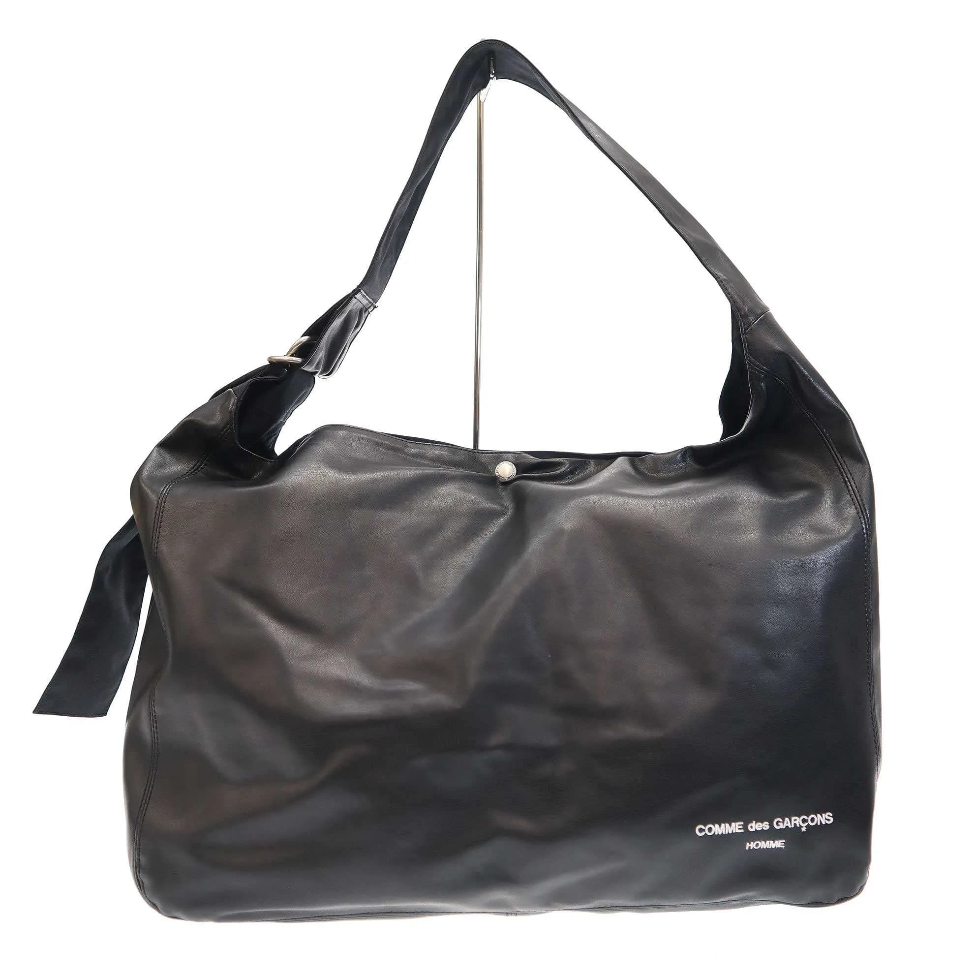 COMME des GARCONS コムデギャルソンオム 24AW シンセティックレザーショルダーバッグ HN-K204
