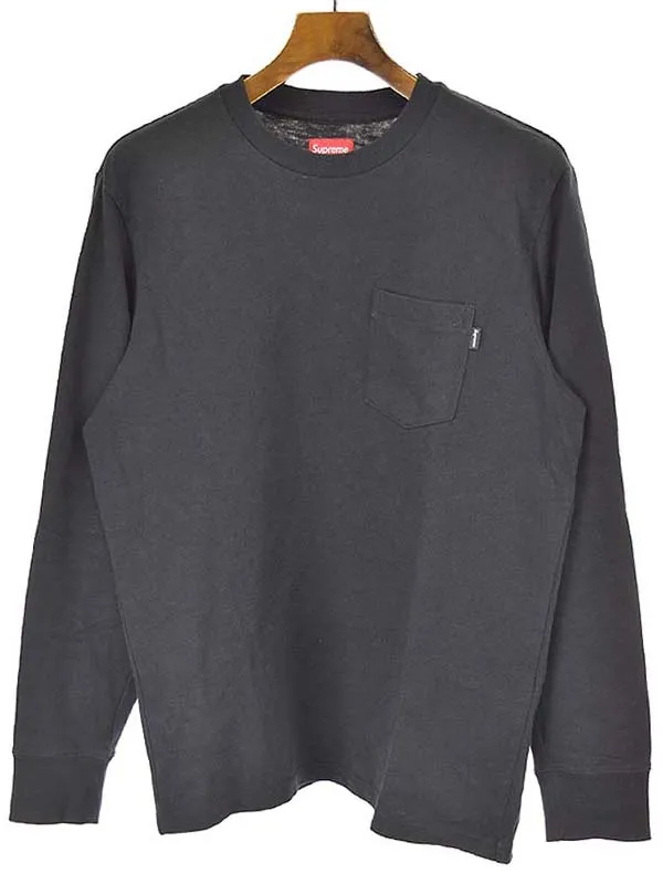 Supreme シュプリーム ポケット付きロングスリーブTシャツ