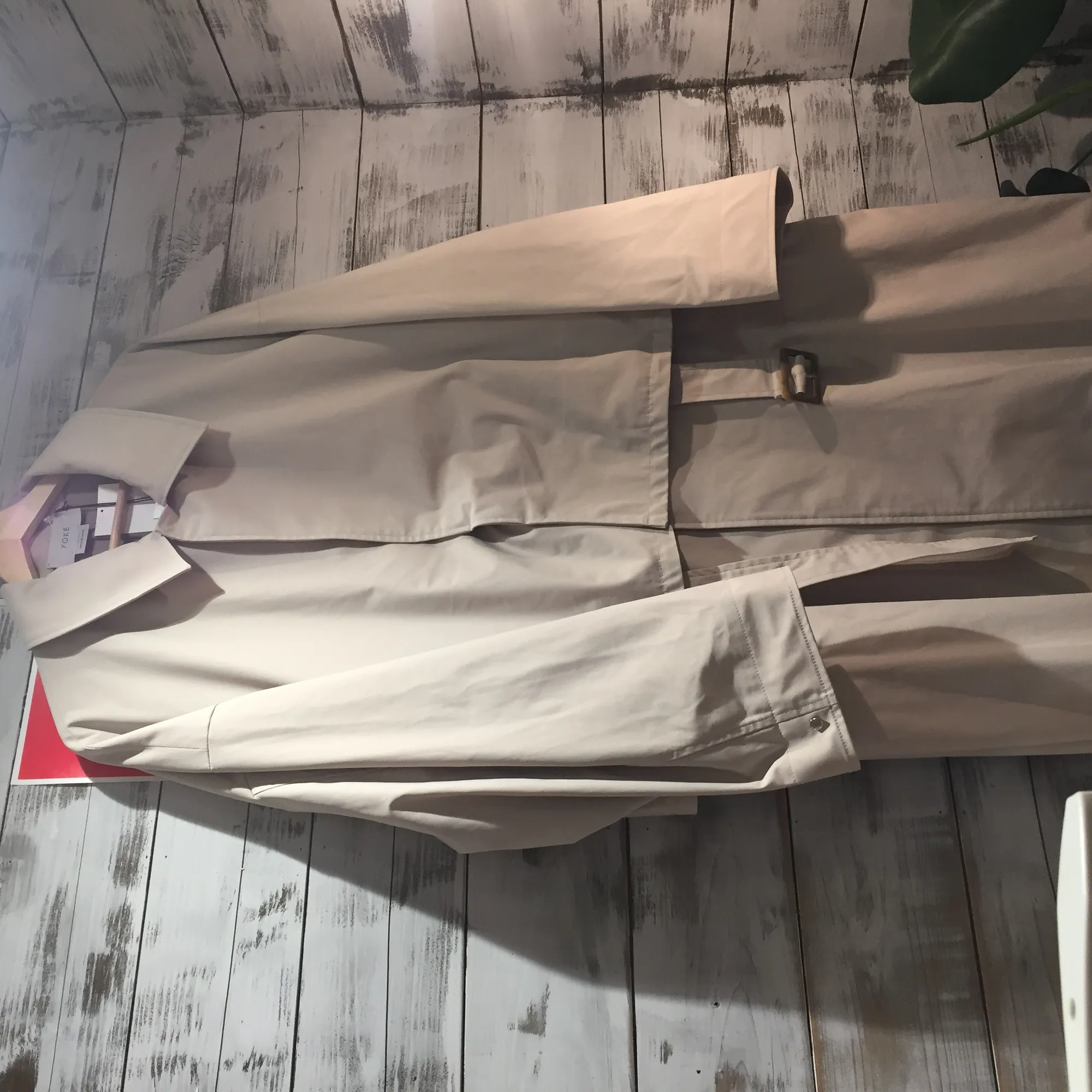 YOKE YOKE 19SS 3way bal collar share coat