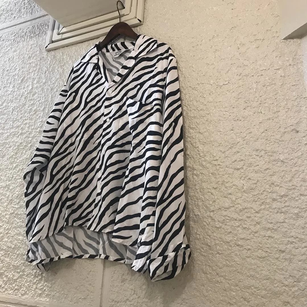 SUNSEA SUNSEA 18SS ZEBRA GIGOLO SHIRT