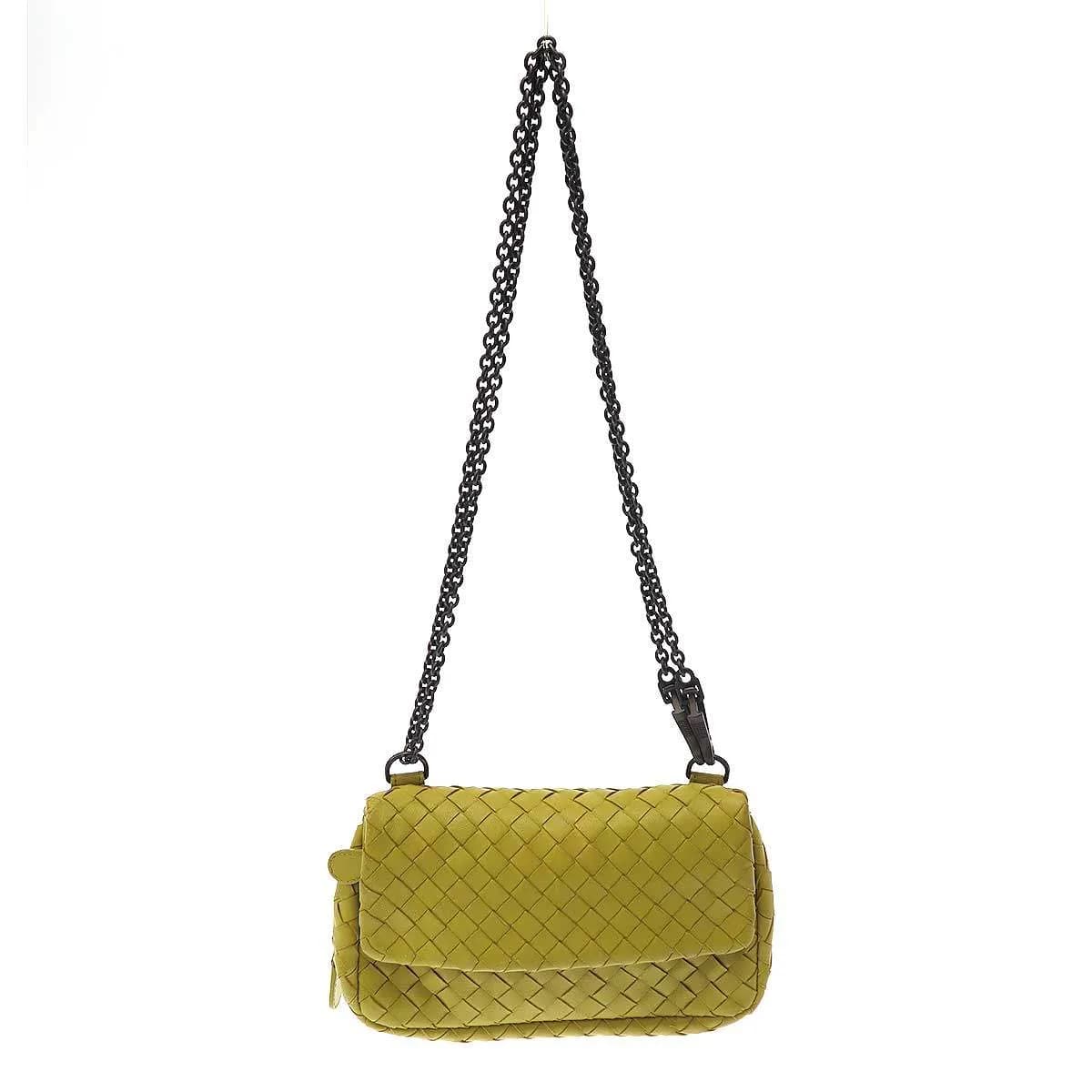 BOTTEGA VENETA ボッテガヴェネタ イントレチャートチェーンショルダーバッグ