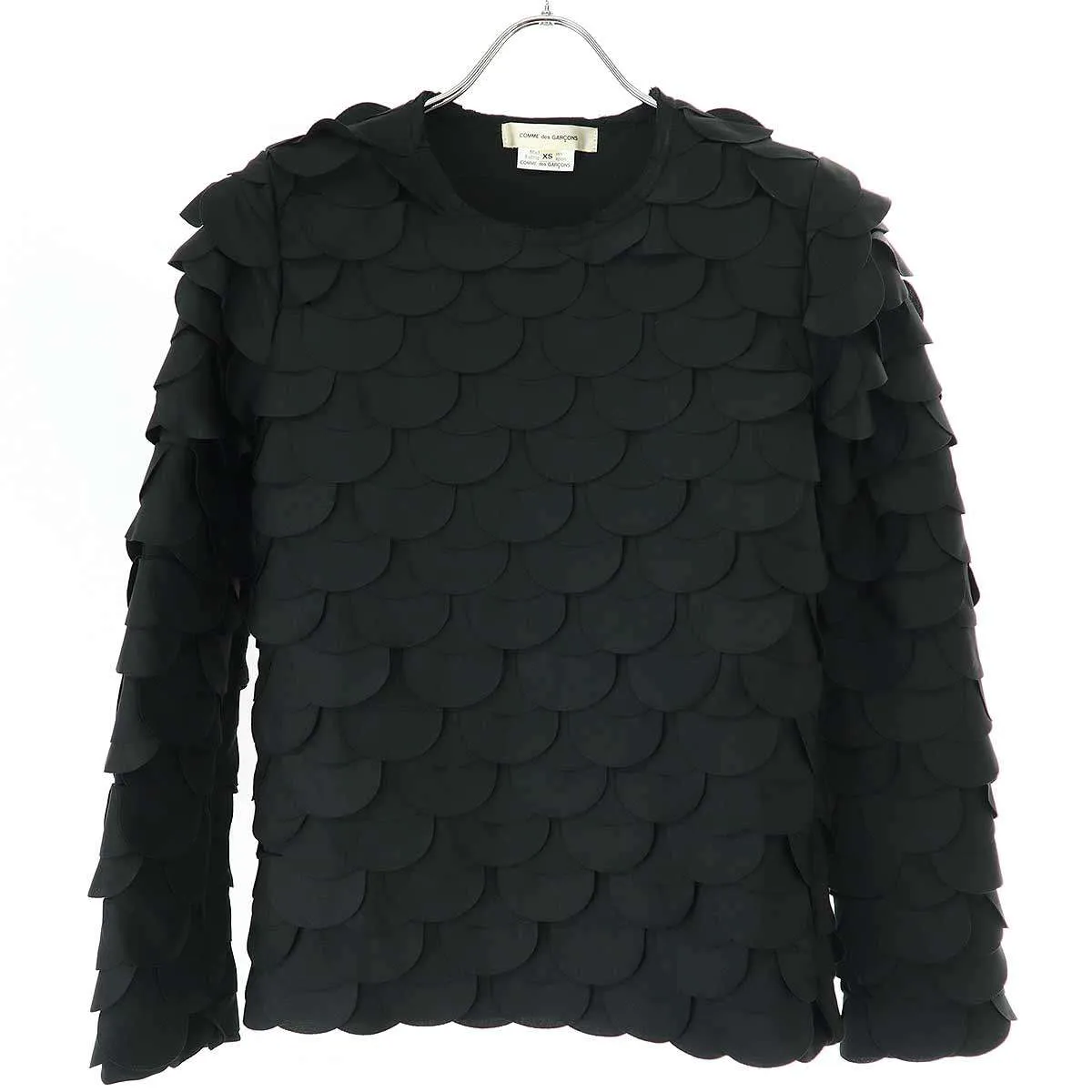 COMME des GARCONS コムデギャルソン 23SS スカラップフリル カットソー