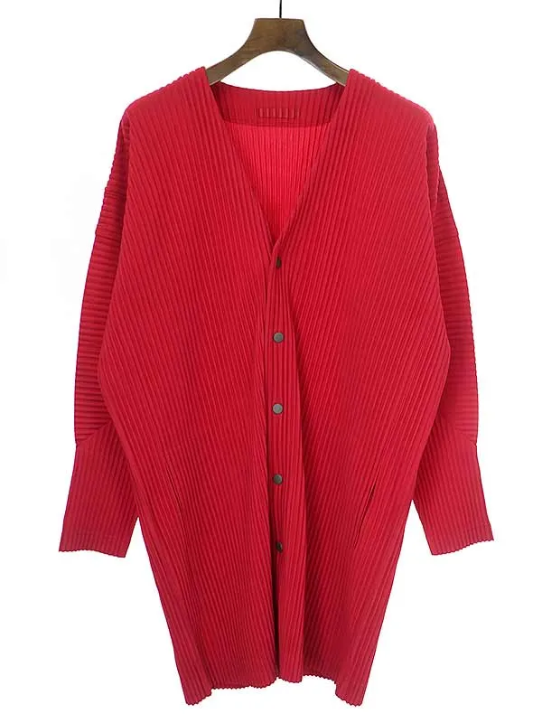 ISSEY MIYAKE オム プリッセ イッセイ ミヤケ 20AW プリーツロングカーディガン
