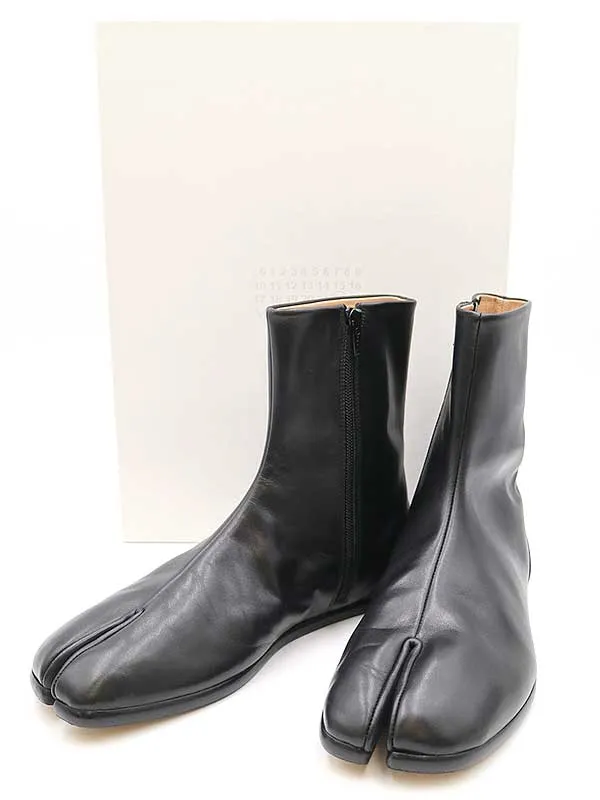 Maison Margiela メゾンマルタンマルジェラ22 19SS レザー タビブーツ 足袋ブーツ
