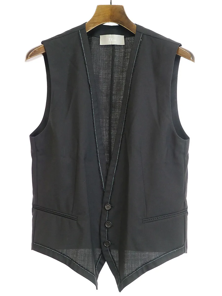Dior HOMME ディオールオム カットオフデザインベスト