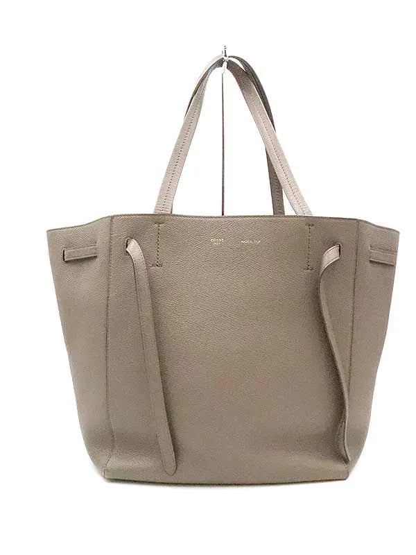 CELINE セリーヌ CABAS PHANTOM レザートートバッグ