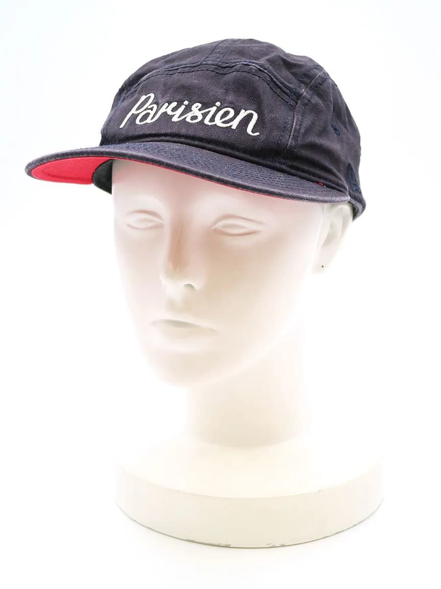 MAISON KITSUNE キツネ ティー×ニューエラ Parisien刺繍キャップ
