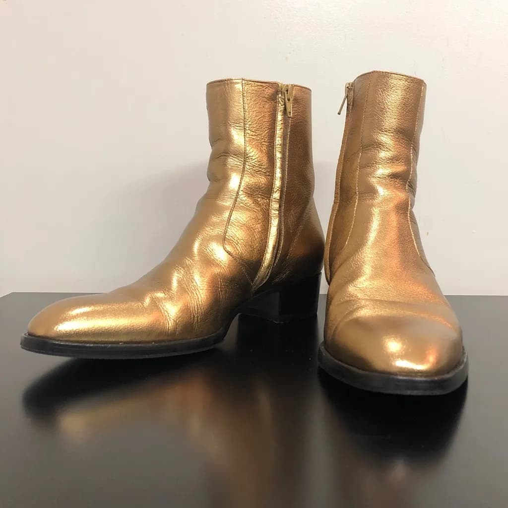 SAINT LAURENT SAINT LAURENT PARIS 16AW サイドジップワイアットレザーブーツ