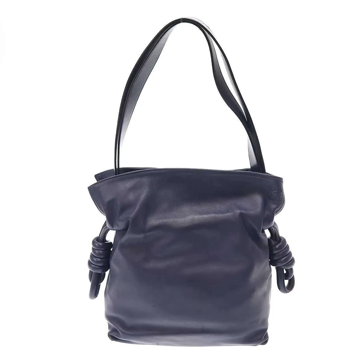 LOEWE ロエベ フラメンコ ノットレザーショルダーバッグ