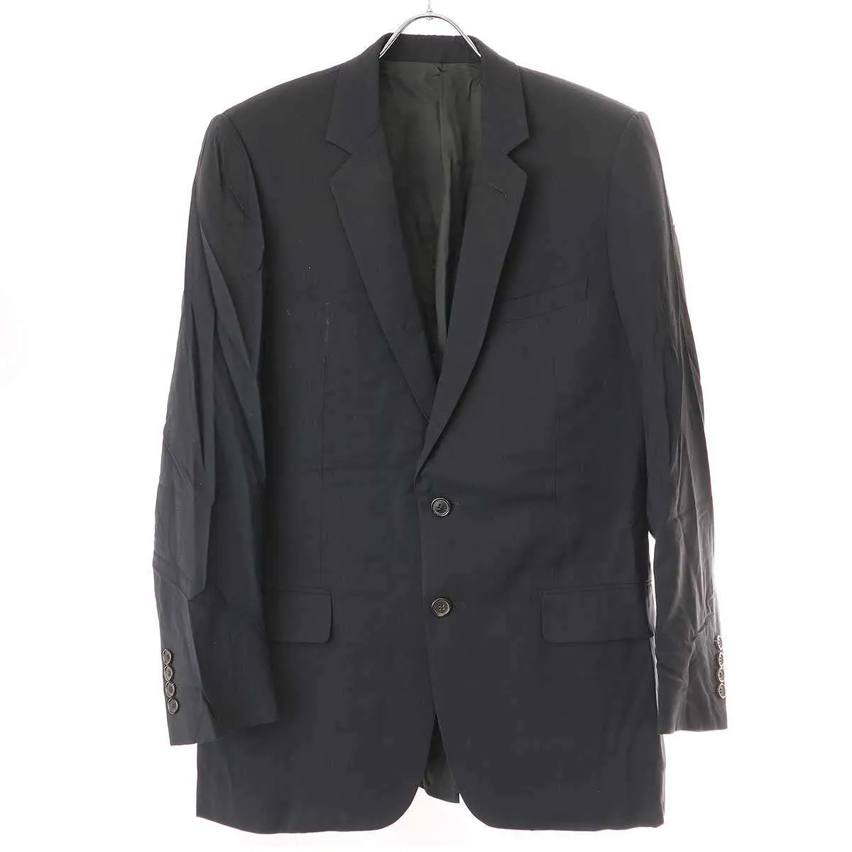 Dior HOMME ディオールオム 2004AW レーヨンシルク2Bセットアップスーツ